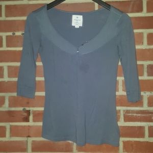 Cute Gray Heritage Top